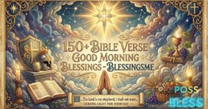 150+ Bible Verse Good Morning Blessings - BlessingsMe