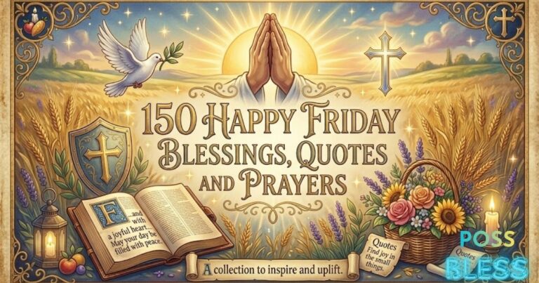 150 Happy Friday Blessings, Quotes And Prayers