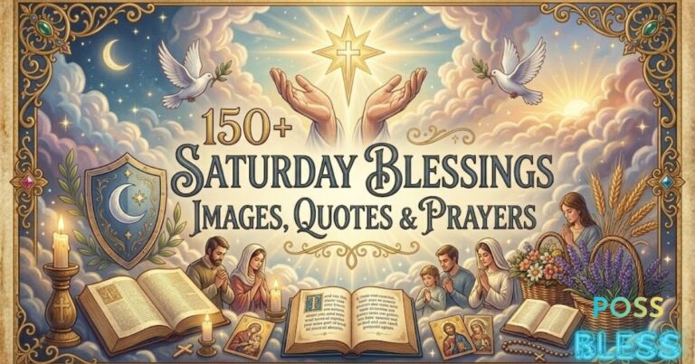 150+ Saturday Blessings Images, Quotes & Prayers