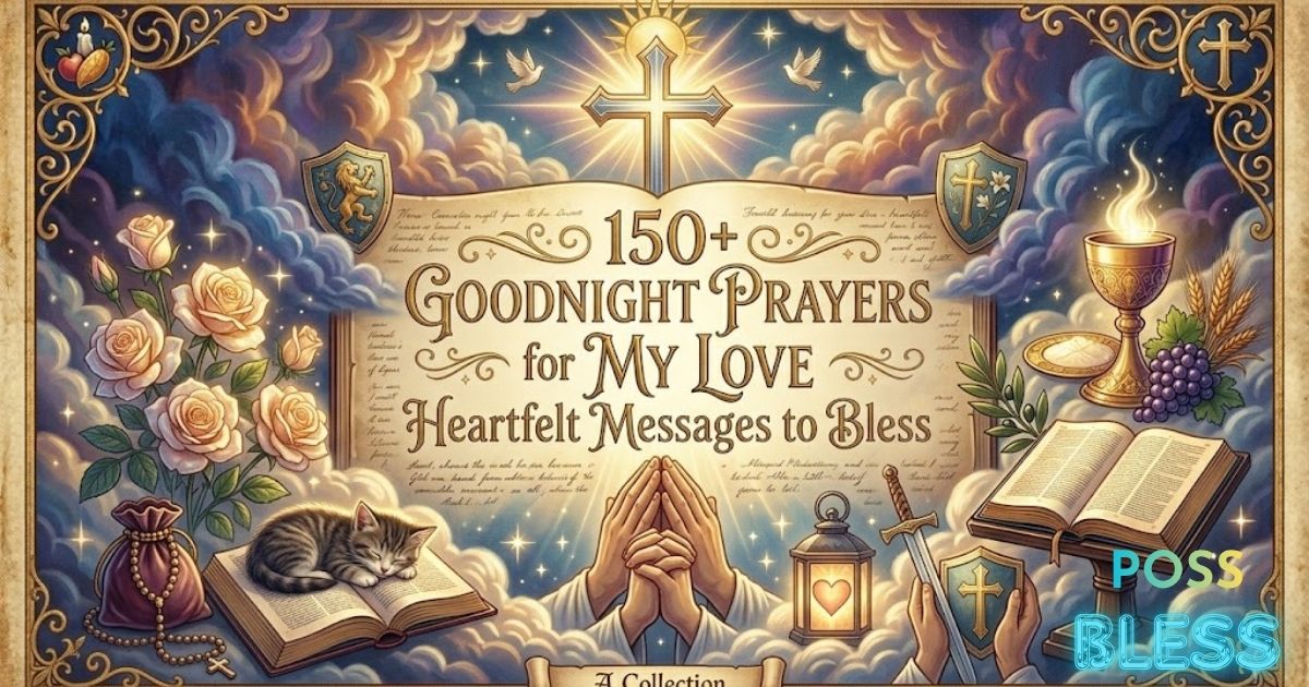150+Goodnight Prayers for My Love Heartfelt Messages to Bless