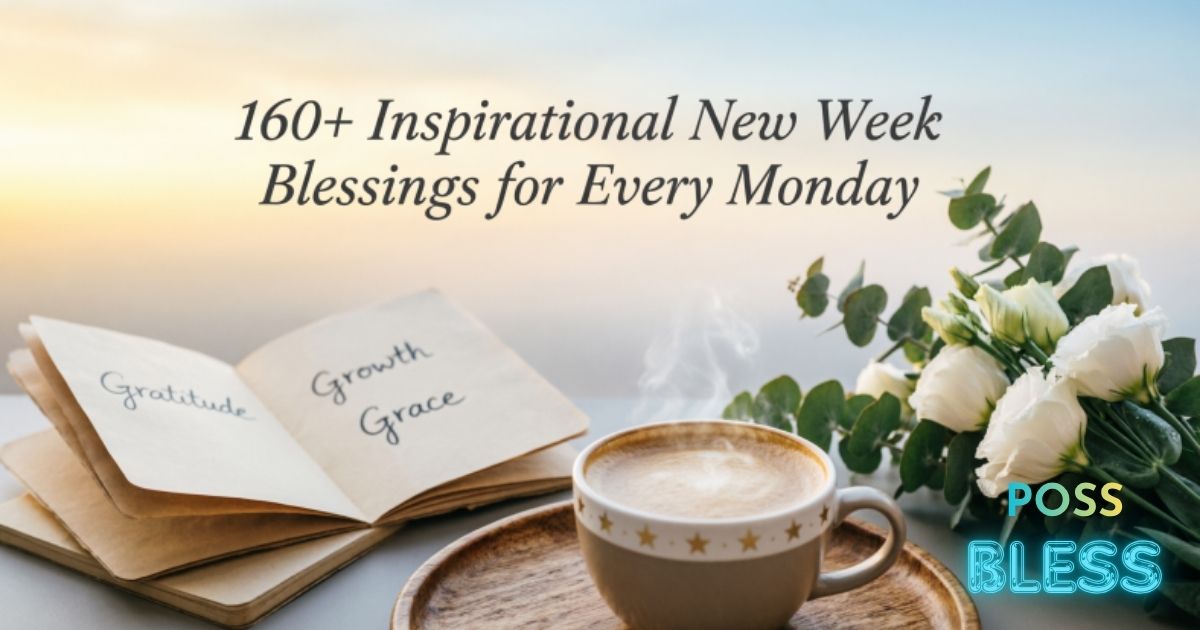 160+ Inspirational New Week Blessings for Every Monday