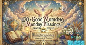 170 +Good Morning Monday Blessings, quotes& prayers