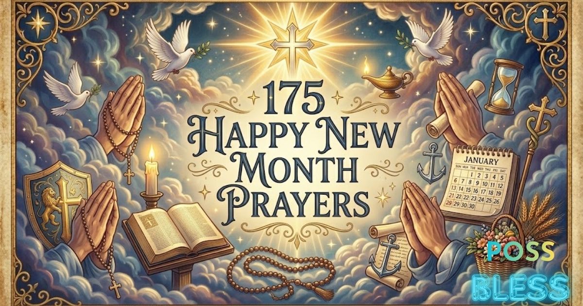 175 + Happy New Month Prayers