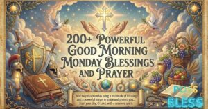 200+ Powerful Good Morning Monday Blessings And prayer