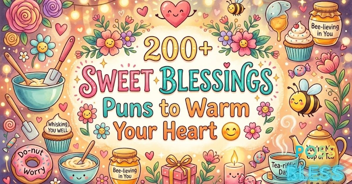 200+ Sweet Blessings Puns to Warm Your Heart😊🌸