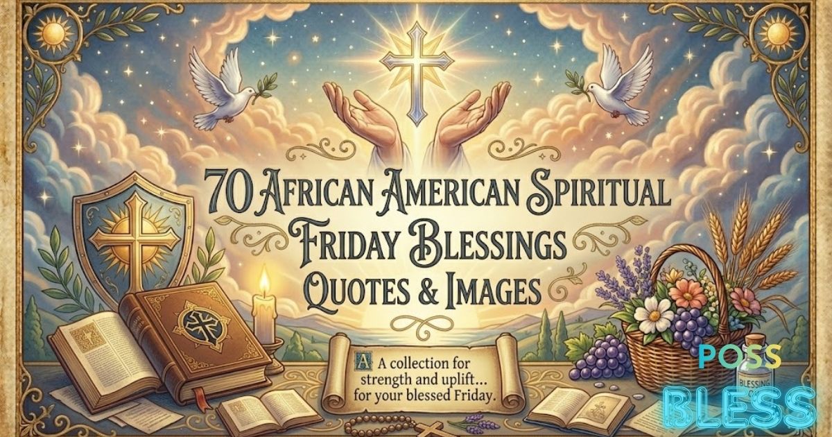 70 African American Spiritual Friday Blessings Quotes & Images