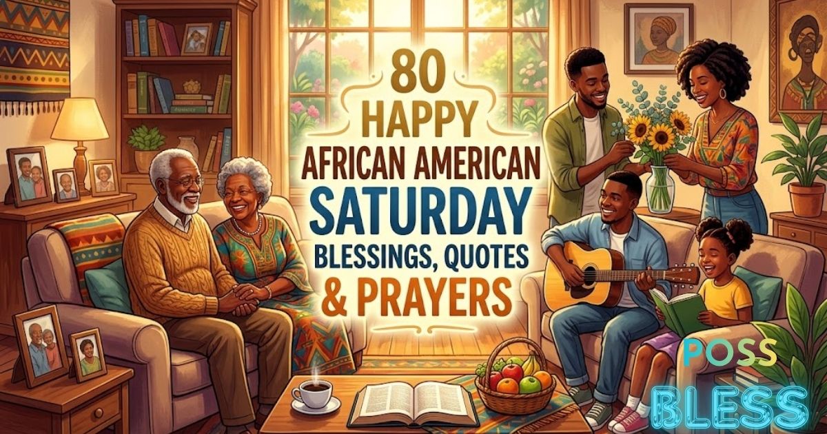 80 Happy African American Saturday Blessings, Quotes& Prayers