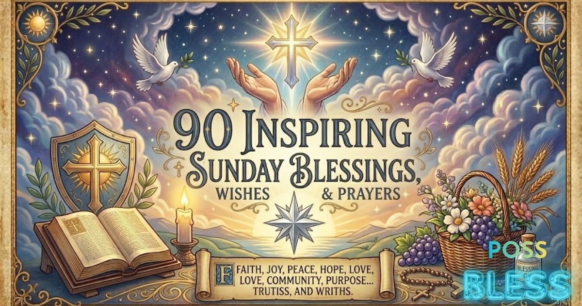 90 Inspiring Good Morning Sunday Blessings, Wishes & Prayers