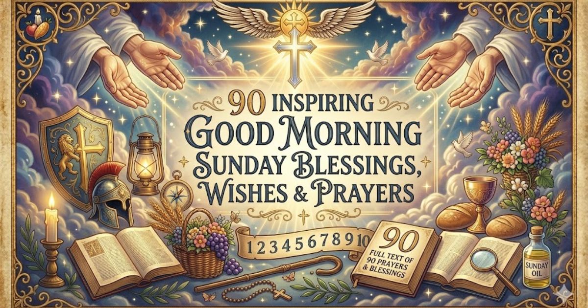 Good Morning Sunday Blessings