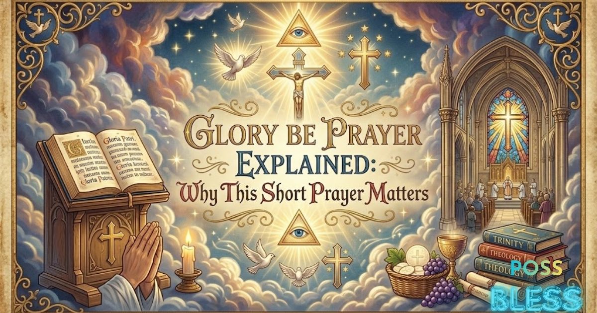 Glory Be Prayer Explained: Why This Short Prayer Matters
