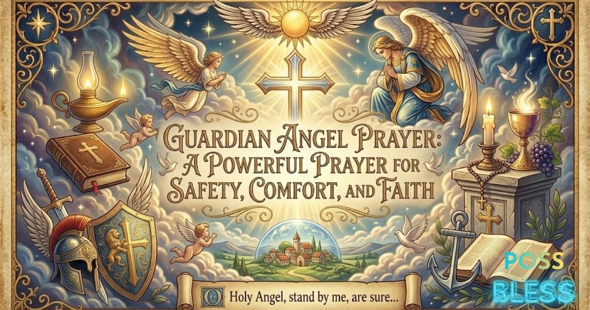 Guardian Angel Prayer: A Powerful Prayer for Safety, Comfort, and Faith
