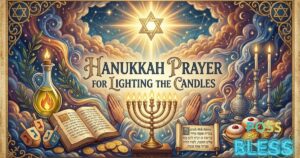 Hanukkah Prayer for Lighting the Candles