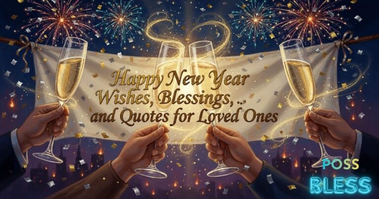 Happy New Year Wishes, Blessings, and Quotes for Loved Ones