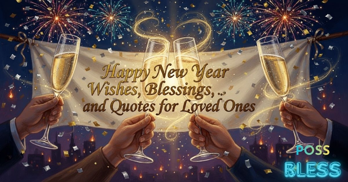 Happy New Year Wishes, Blessings, and Quotes for Loved Ones