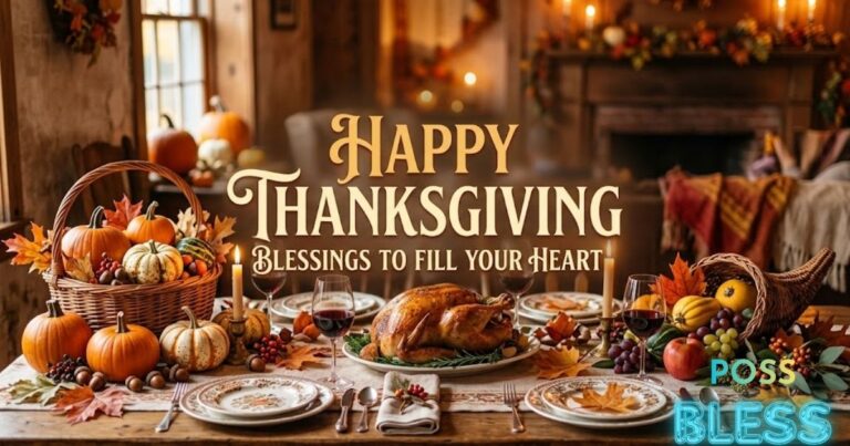 Happy Thanksgiving Blessings To Fill Your Heart