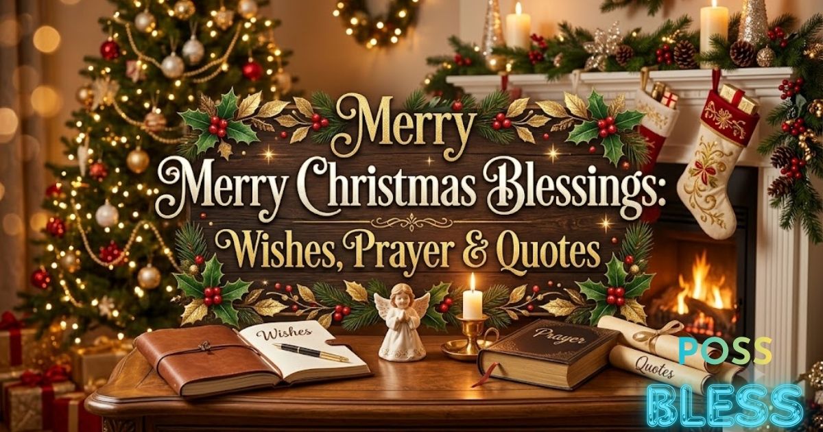 Merry Christmas Blessings: Wishes, Prayer& Quotes