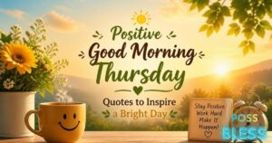 Positive Good Morning Thursday Quotes to Inspire a Bright Day