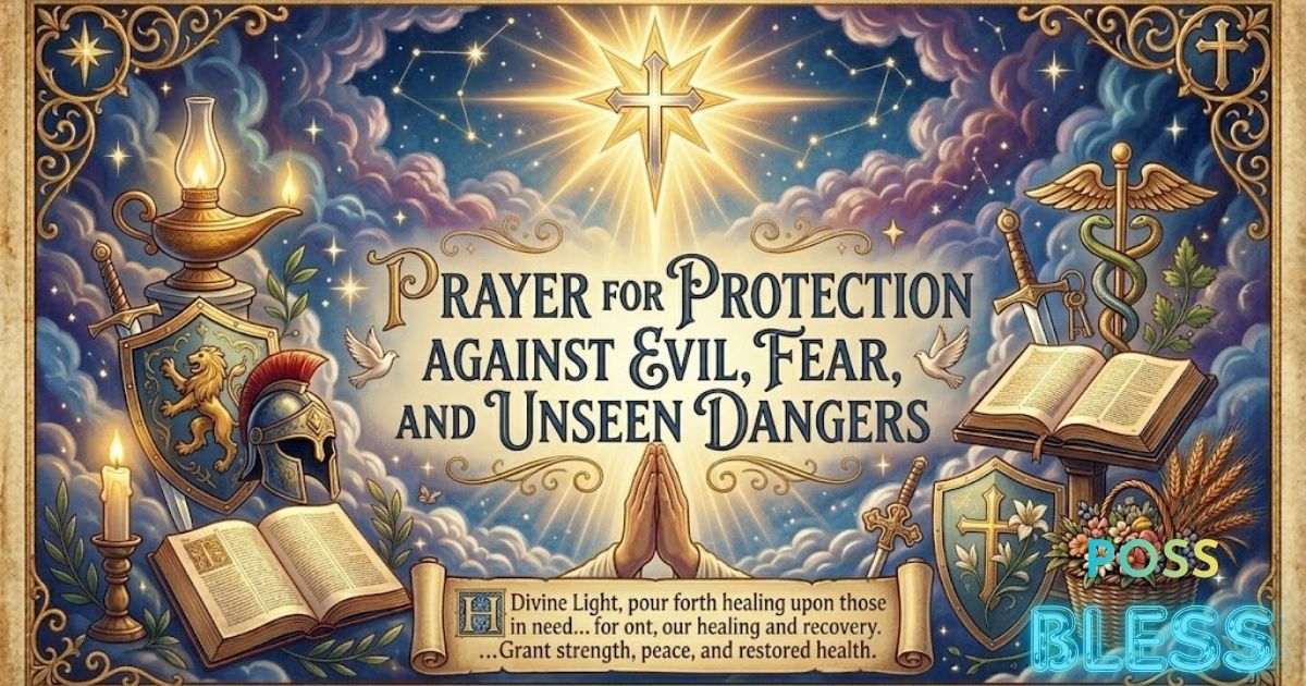 Prayer for Protection Against Evil, Fear, and Unseen Dangers
