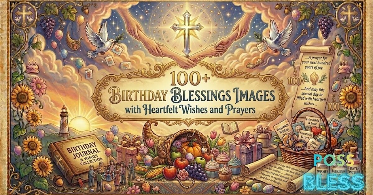 100+ Birthday Blessings Images with Heartfelt Wishes and Prayers