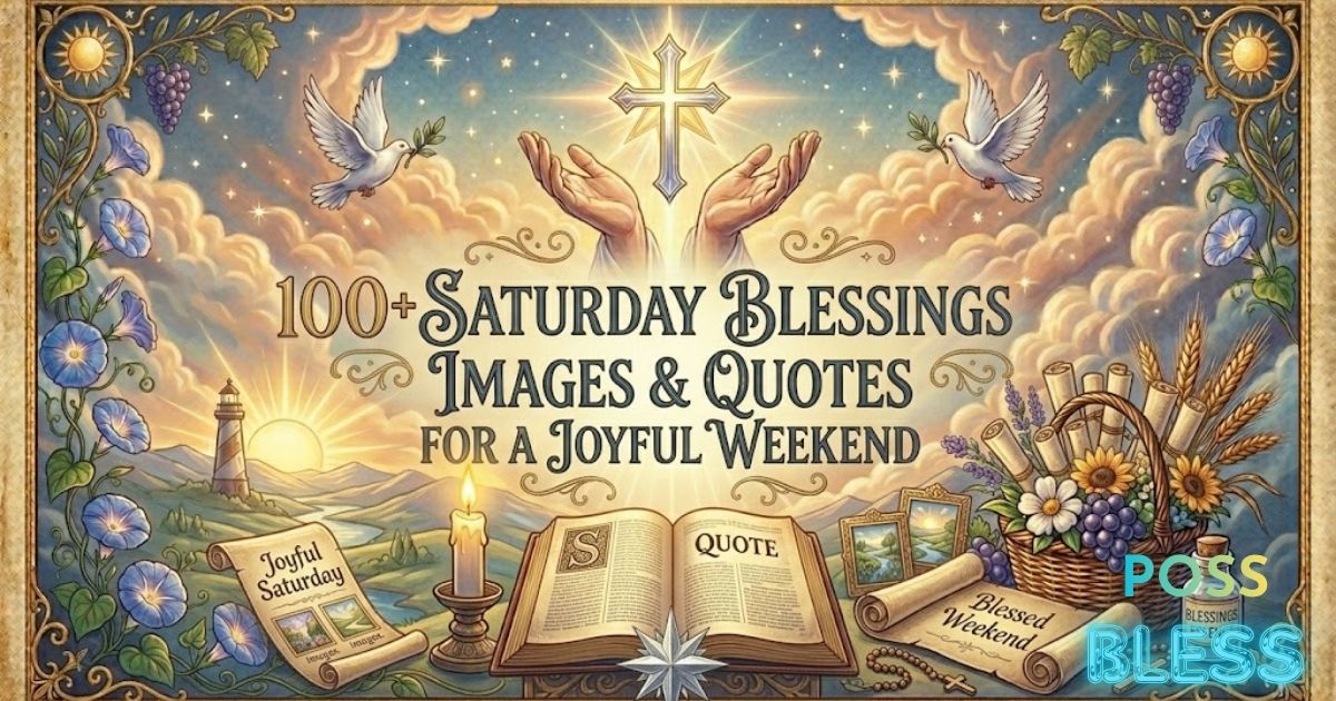 100+ Saturday Blessings Images & Quotes for a Joyful Weekend