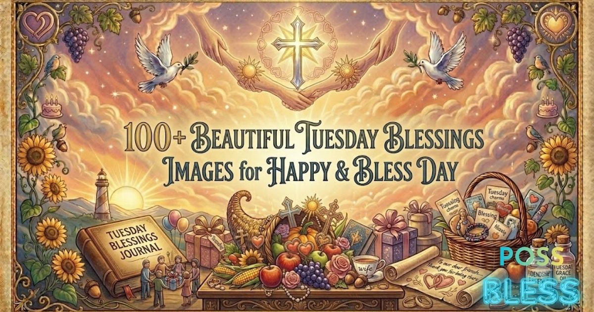 100+Beautiful Tuesday Blessings Images for Happy& Bless Day