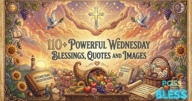 110+ Powerful Wednesday Blessings, Quotes and Images