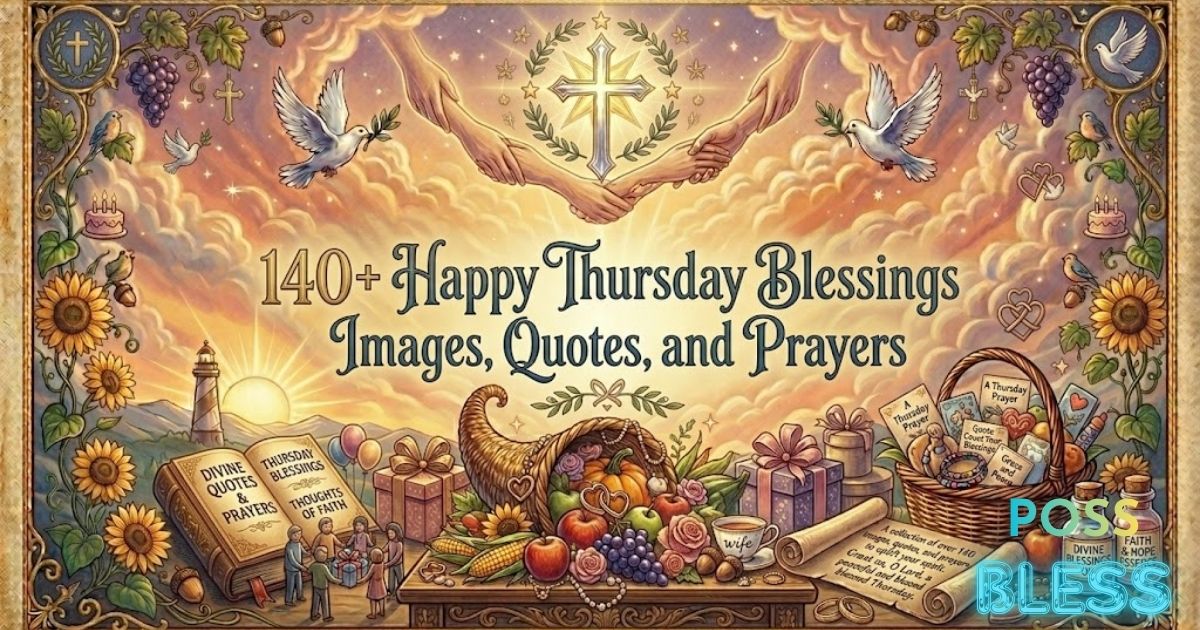 140+ Happy Thursday Blessings Images, Quotes, and Prayers