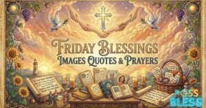 150+Friday Blessings Images Quotes & Prayers