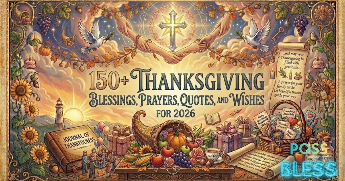 150+ Thanksgiving Blessings, Prayers, Quotes, and Wishes for 2026