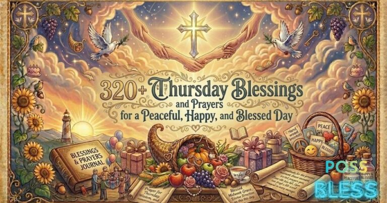 320+ Thursday Blessings and Prayers for a Peaceful, Happy, and Blessed Day