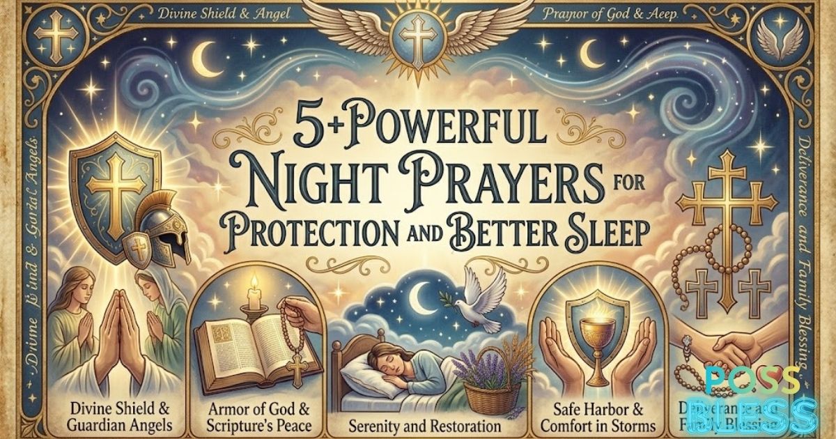5+Powerful Night Prayers For Protection and Better Sleep