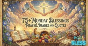 75+ Monday Blessings prayer, Images and Quotes