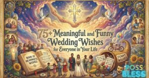 75+ meaningful and funny wedding wishes for everyone in your life