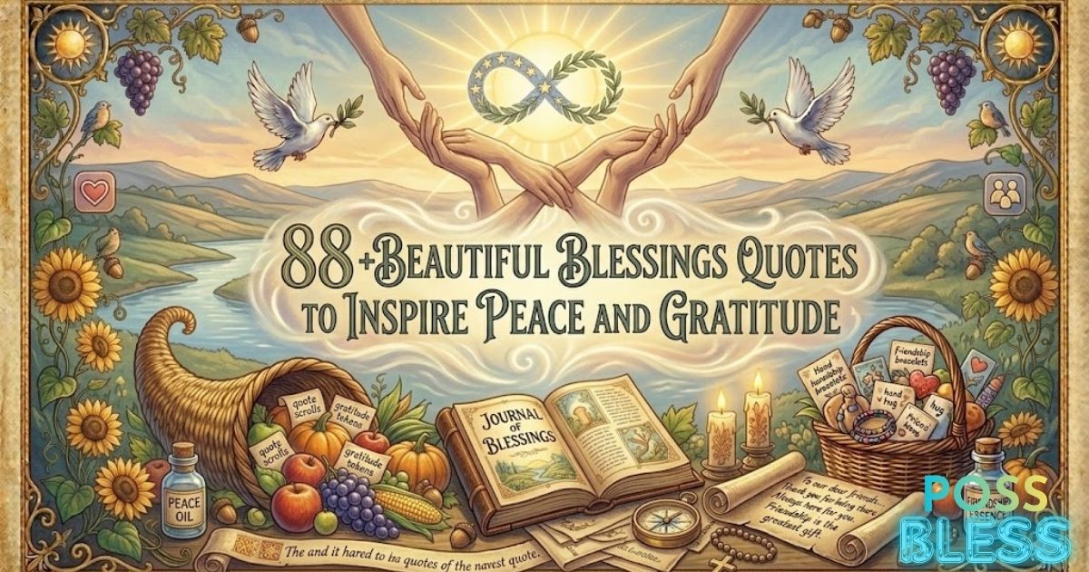 88 +Beautiful Blessings Quotes To Inspire Peace And Gratitude