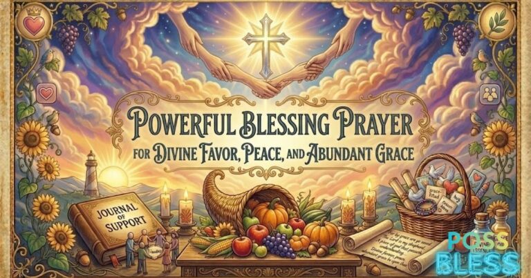 Powerful Blessing Prayer for Divine Favor, Peace, and Abundant Grace