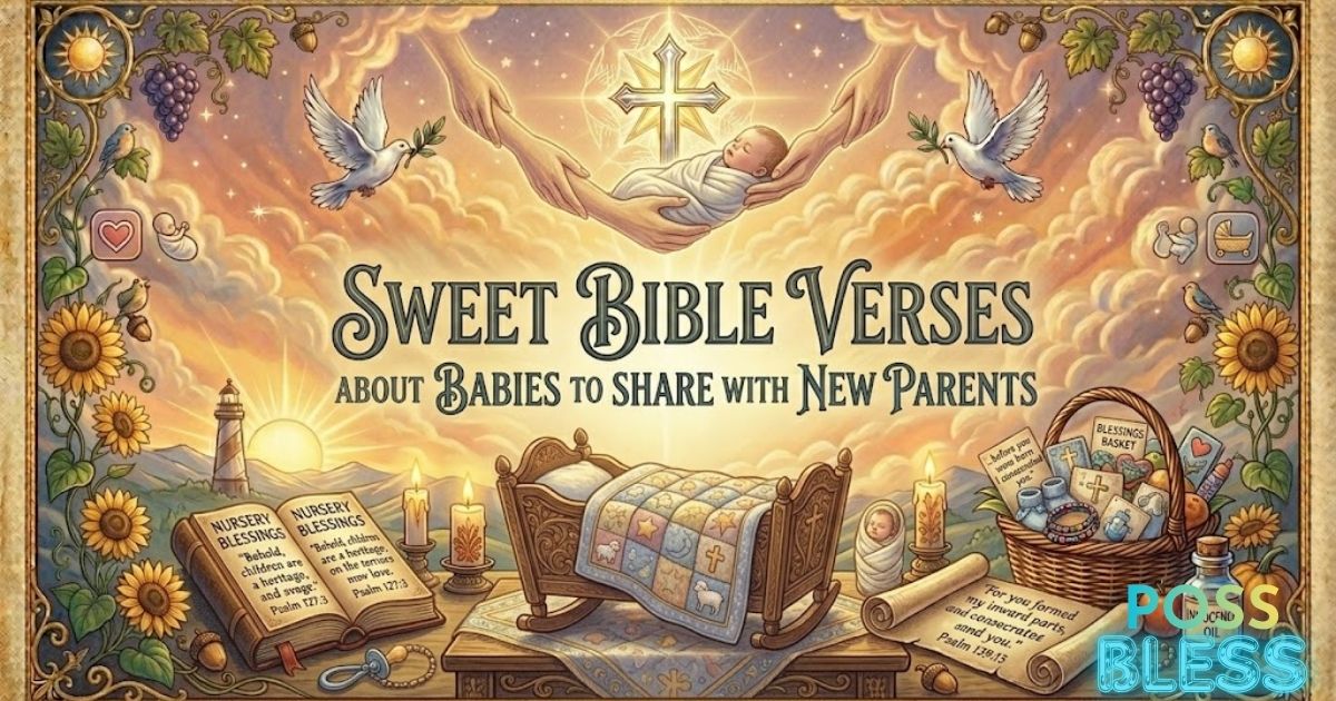 Sweet Bible Verses About Babies to Share With New Parents