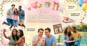 170+ Best Friend Day Wishes, Messages & Quotes