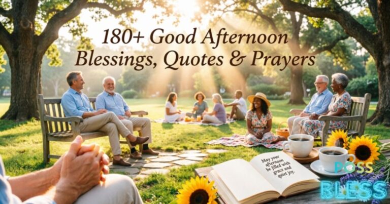 180+ Good Afternoon Blessings, Quotes & Prayers