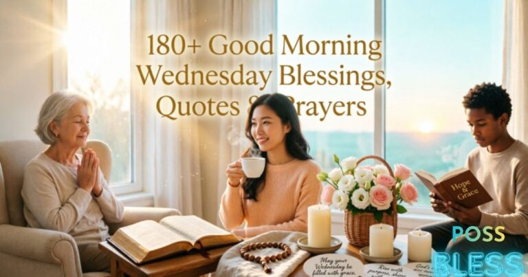 180+ Good Morning Wednesday Blessings, Quotes & Prayers