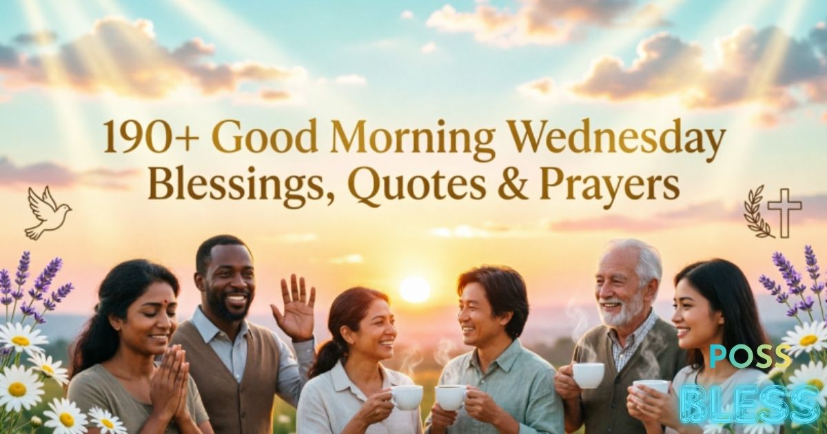 190+ Good Morning Wednesday Blessings, Quotes & Prayers