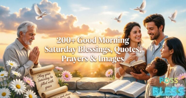 200+ Good Morning Saturday Blessings, Quotes, Prayers & Images