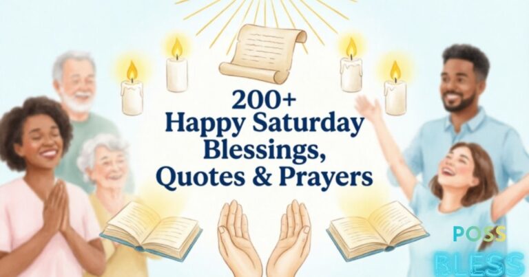 200+ Happy Saturday Blessings, Quotes & Prayers
