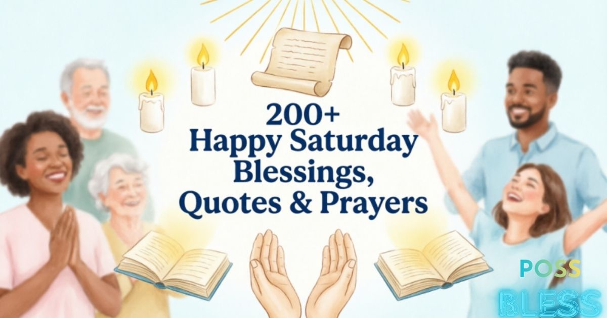 200+ Happy Saturday Blessings, Quotes & Prayers