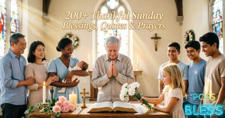 200+ Thankful Sunday Blessings, Quotes & Prayers