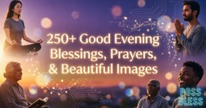 250+ Good Evening Blessings, Prayers, Quotes & Beautiful Images