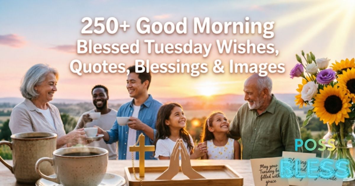 250+ Good Morning Blessed Tuesday Wishes, Quotes, Blessings & Images