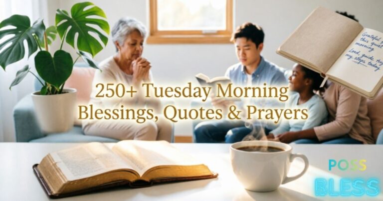 250+ Tuesday Morning Blessings, Quotes & Prayers