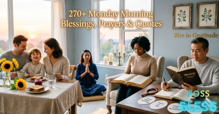 270+ Monday Morning Blessings, Prayers & Quotes