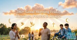 280+ Good Morning Friday Blessings, Prayers & Images