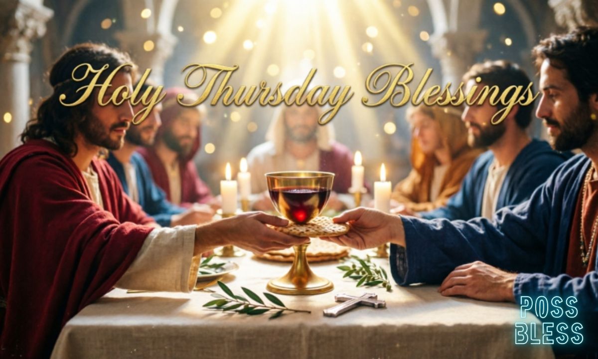 Holy Thursday Blessings